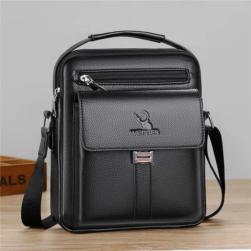 bolso bandolera hombre de cuero