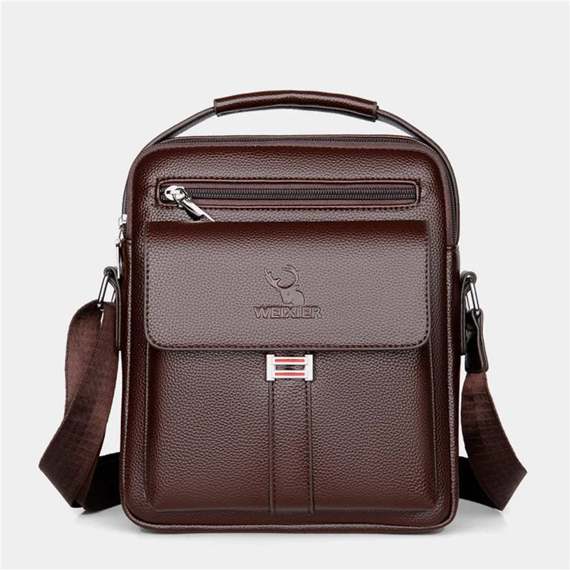 bolso bandolera hombre de cuero
