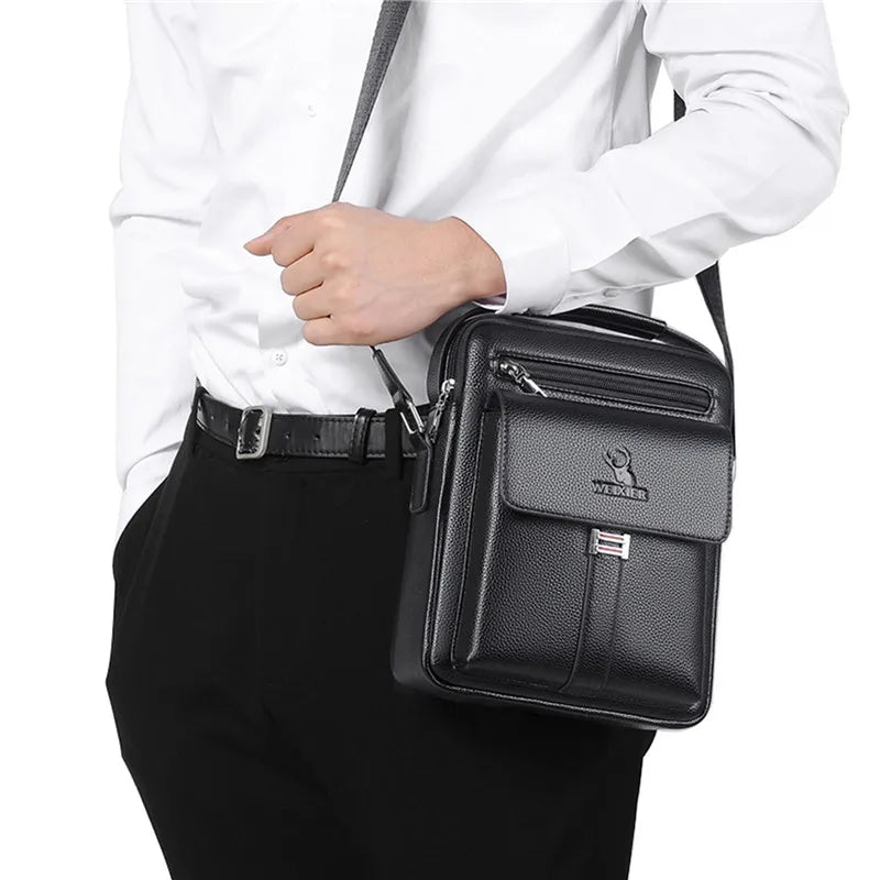 bolso bandolera hombre de cuero