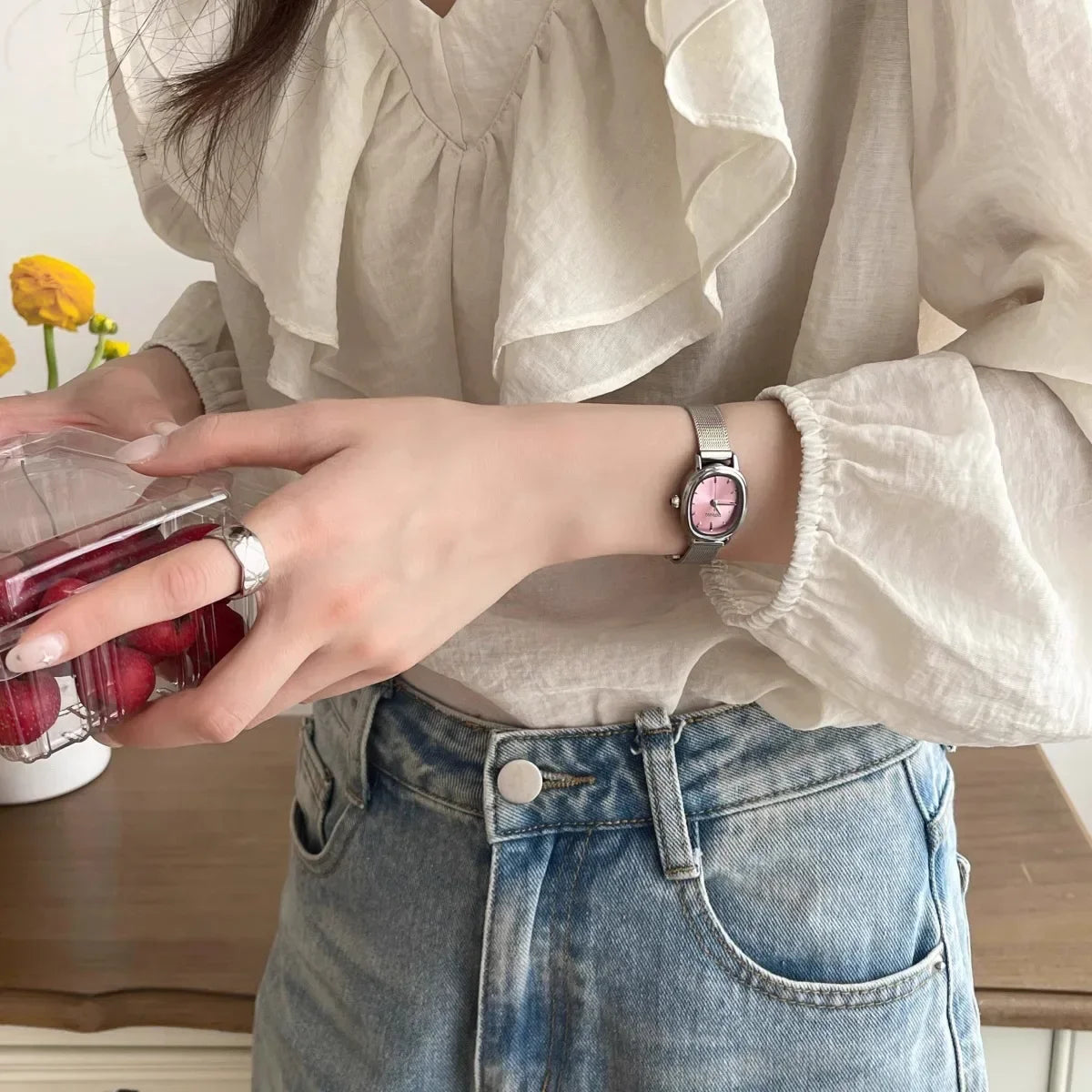 reloj minimalista y elegante